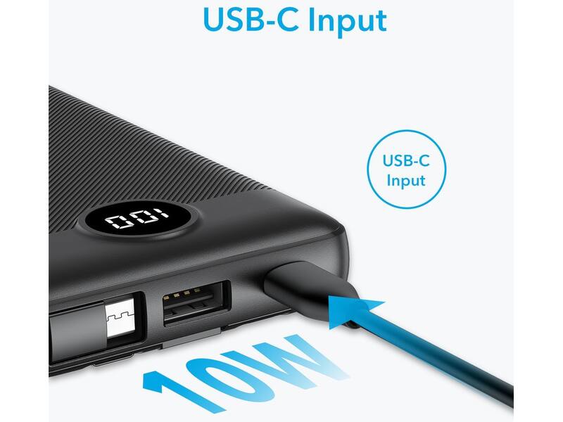 Veger C10 W1147 10.000 mAh Zwart