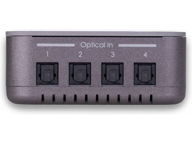 Marmitek Connect TS41 Toslink Digital Audio Switch 4x1