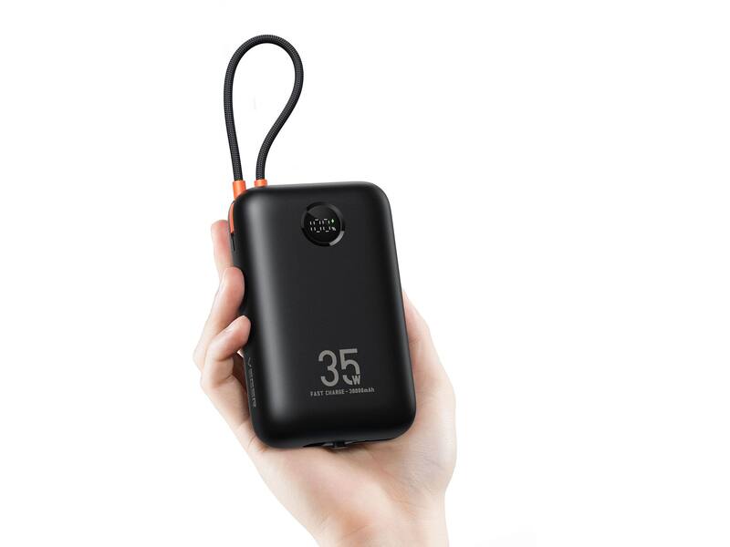 Veger K1 W1188 10.000 mAh Powerbank Zwart