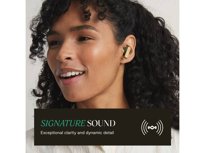 House of Marley Little Bird True Wireless Groen