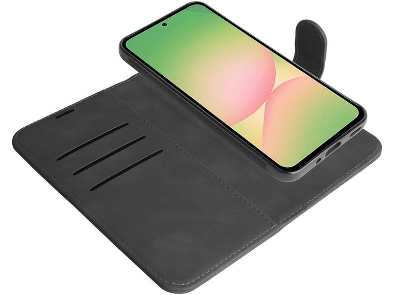 Just in Case PrimeWallet Case  Samsung Galaxy A57 PU leer Zwart