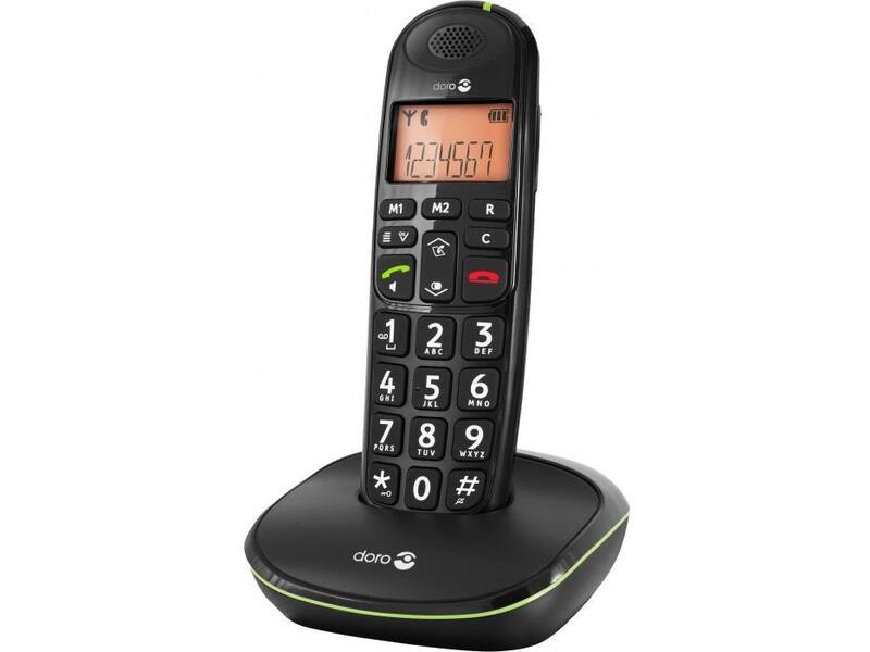 Doro PhoneEasy 100w Zwart