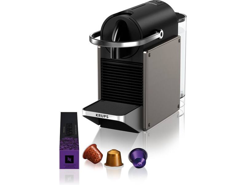 Krups Nespresso Pixie XN306T Titanium