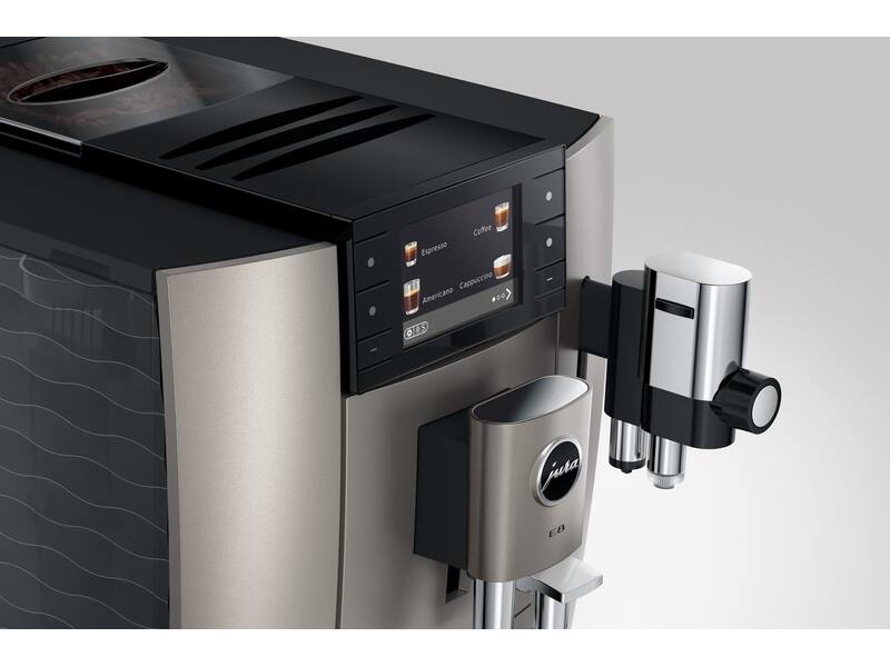 JURA E8 Midnight Silver (ED)