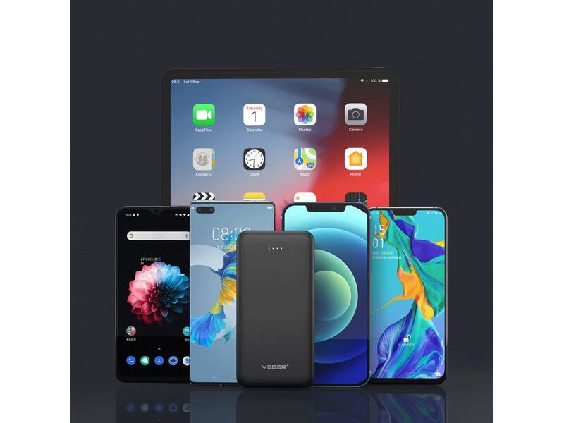 Veger A10 W1065 10.000 mAh Zwart