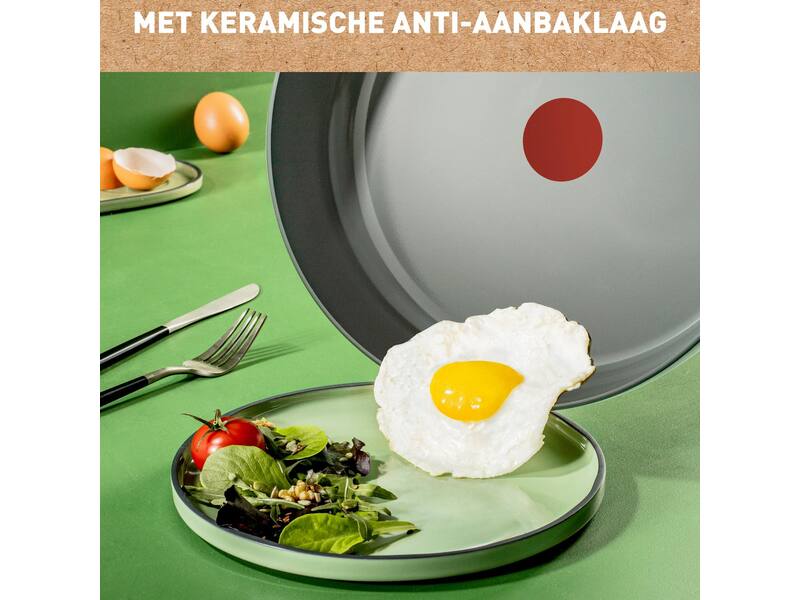 Tefal Renew+ Keramische koekenpan Ø24 cm