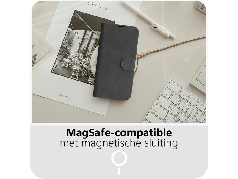 Just in Case PrimeWallet Case  Samsung Galaxy A57 PU leer Zwart