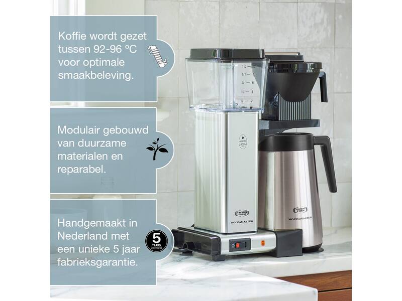Moccamaster KBGT Polished Silver