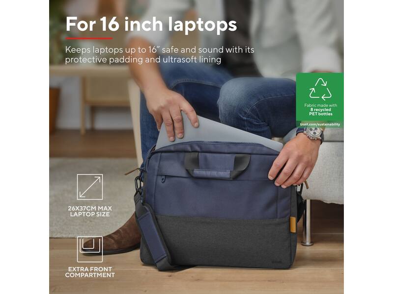 Trust Lisboa 16 inch Eco Blauw