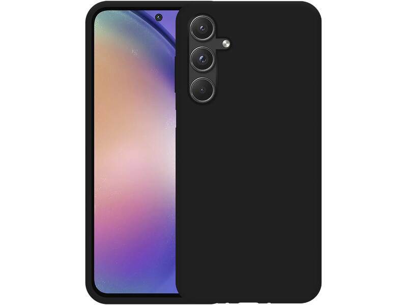 Just In Case Samsung Galaxy A55 TPU Rubber Case Zwart