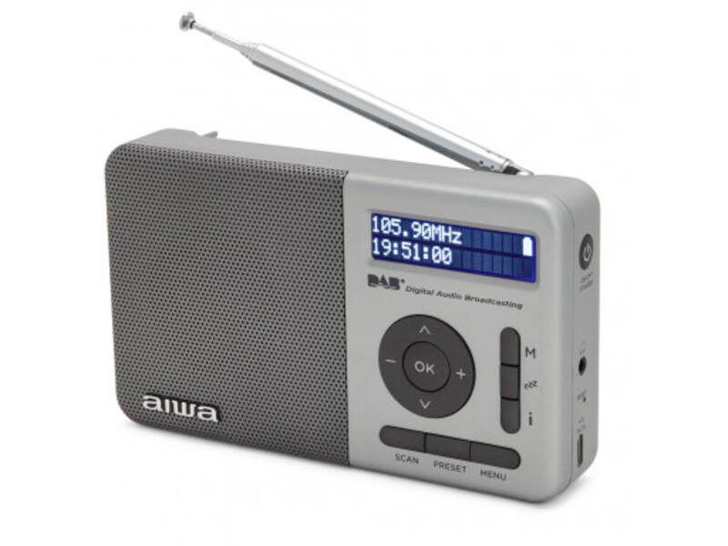 Aiwa RD-40DAB/SL Zilver