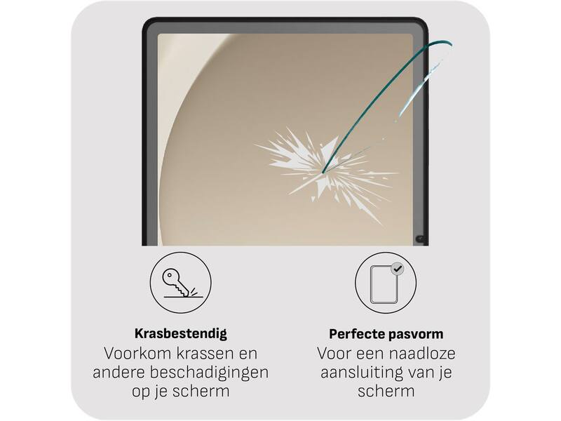 Just in Case Samsung Galaxy Tab A11 Plus / A9 Plus Tempered Glass
