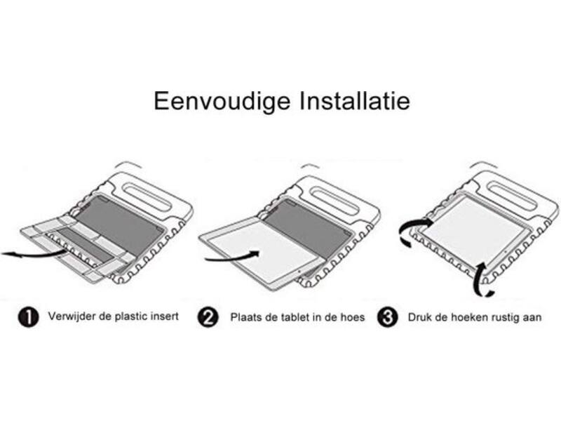 Just In Case Kids Case Cassic - Apple iPad 10.2 - Groen