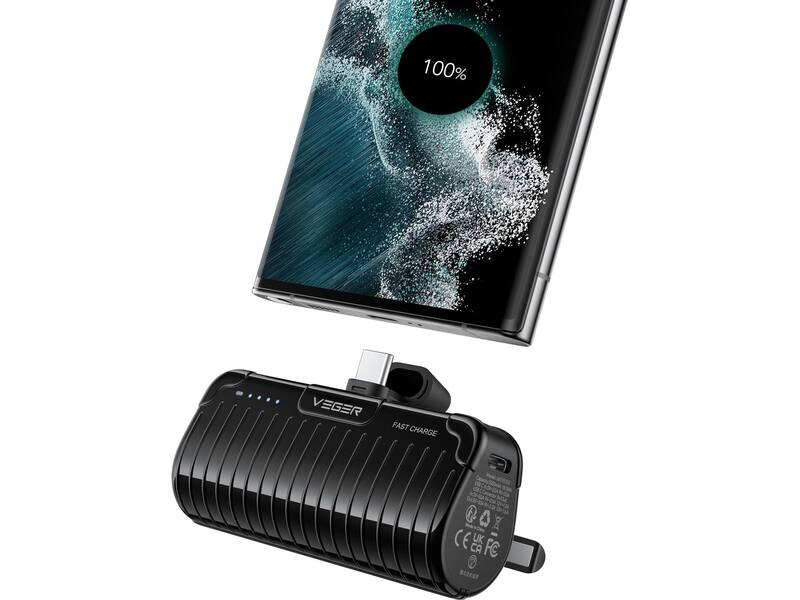 Veger PlugOn Pro-C W0558 5000mAh Zwart