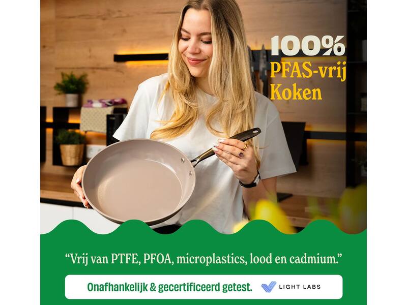 Cook & Pan Taupe of Mind 3-delige Koekenpannenset