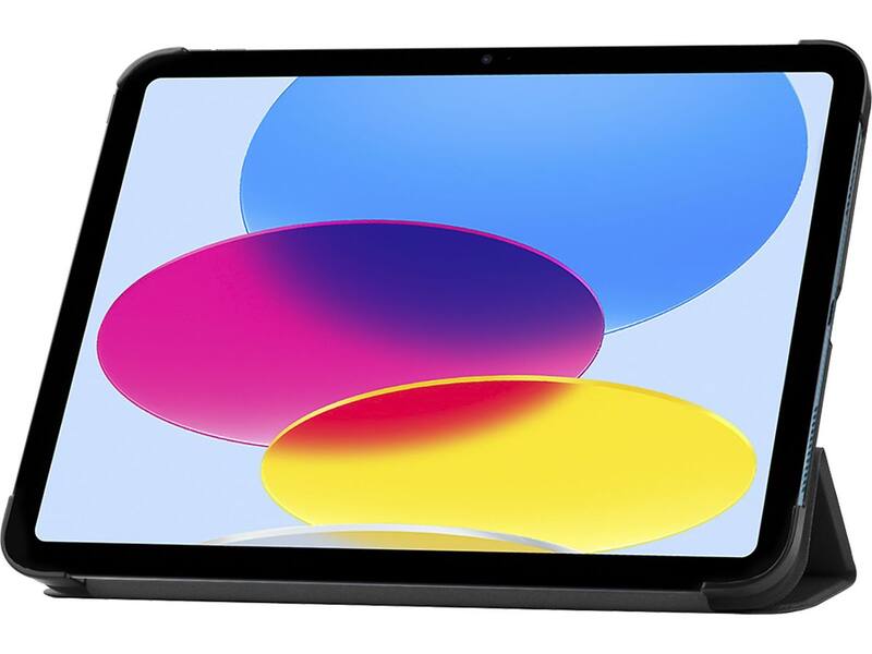 Just in Case iPad 2025 (11th Gen) / iPad 2022 (10th Gen) Smart Tri-Fold Case Zwart