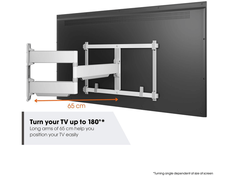 Vogel's TVM 5645 40 -77 inch Wit Draaibare tv-beugel