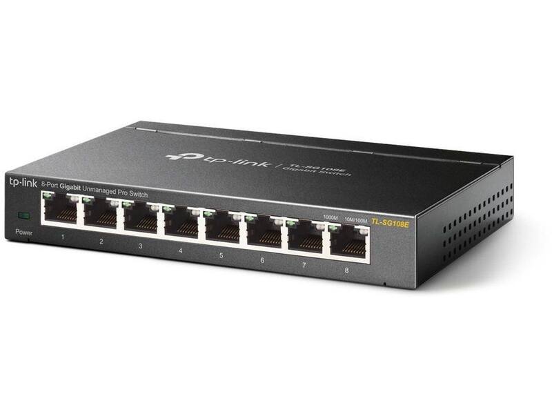 TP-Link TL-SG108E 8-poorts Gigabit Easy Smart
