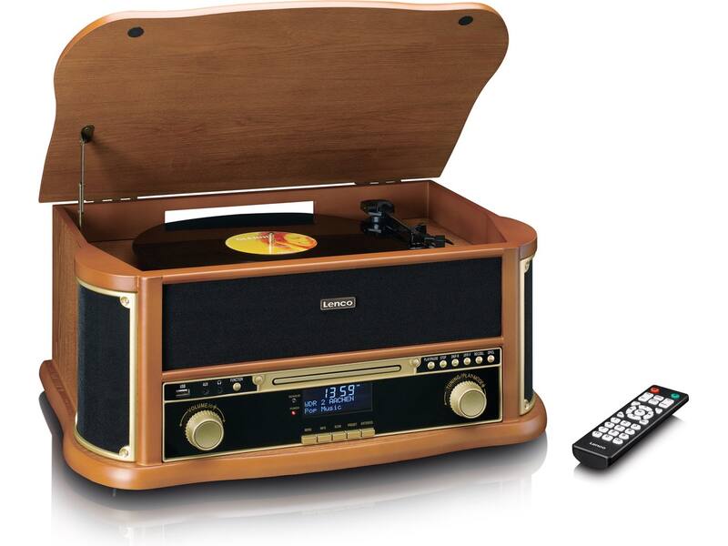 Lenco Classic Phono TCD-2571WD