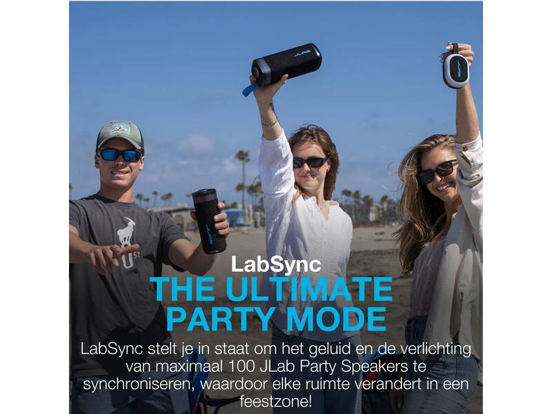 JLab Go Party Zwart
