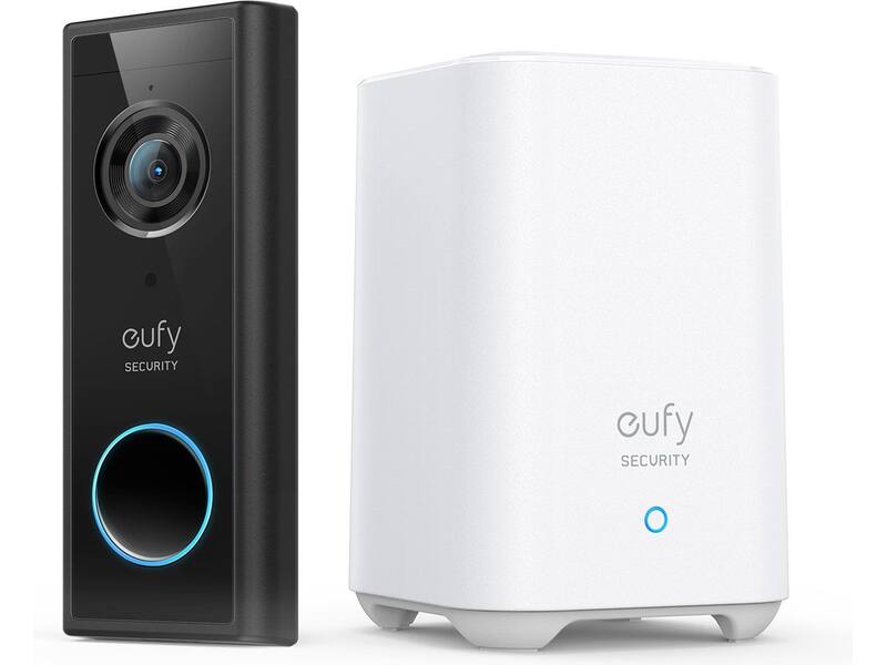 Eufy S220 Video Doorbell 2K (Batterij) + Homebase 2