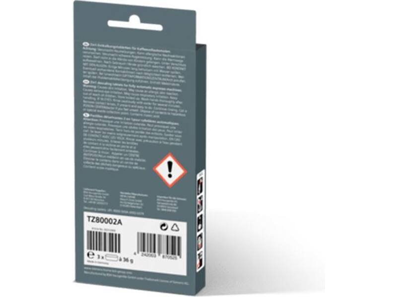 Siemens TZ80002A EQ Ontkalkingstabletten (3 stuks)