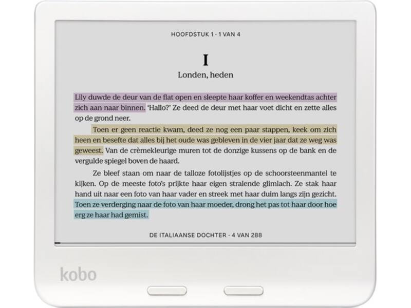 Kobo Libra Colour Wit