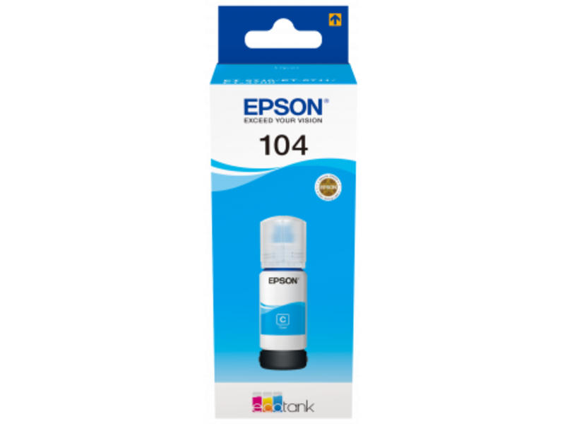 Epson Inktflesje Ecotank 104 Cyan