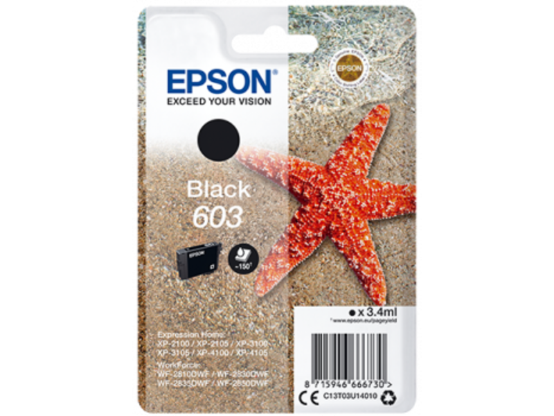 Epson 603 Zwart
