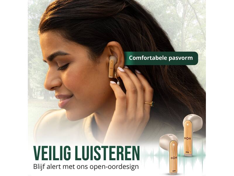 House of Marley Zion True Wireless Cream