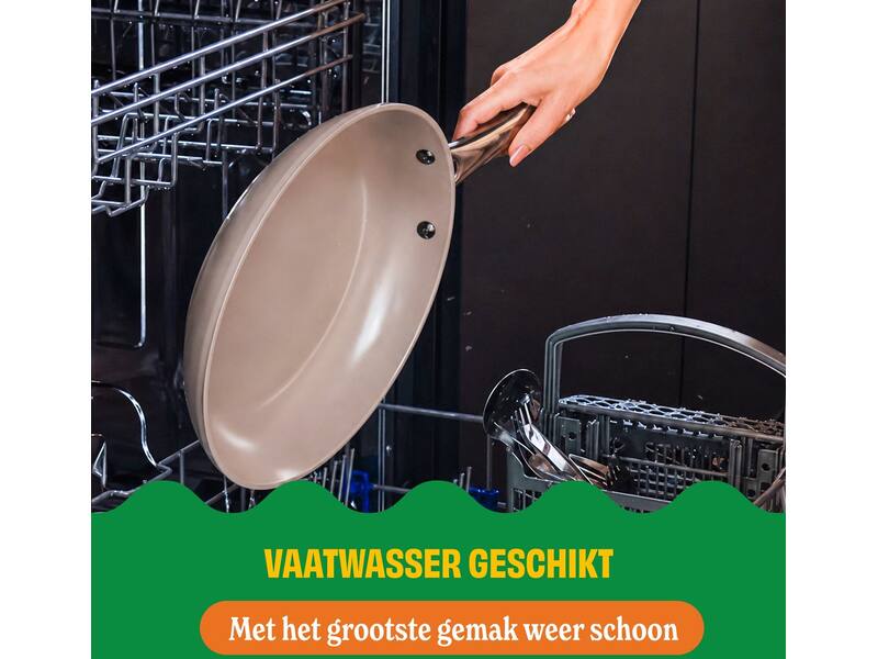 Cook & Pan Taupe of Mind Hapjespan 24 cm