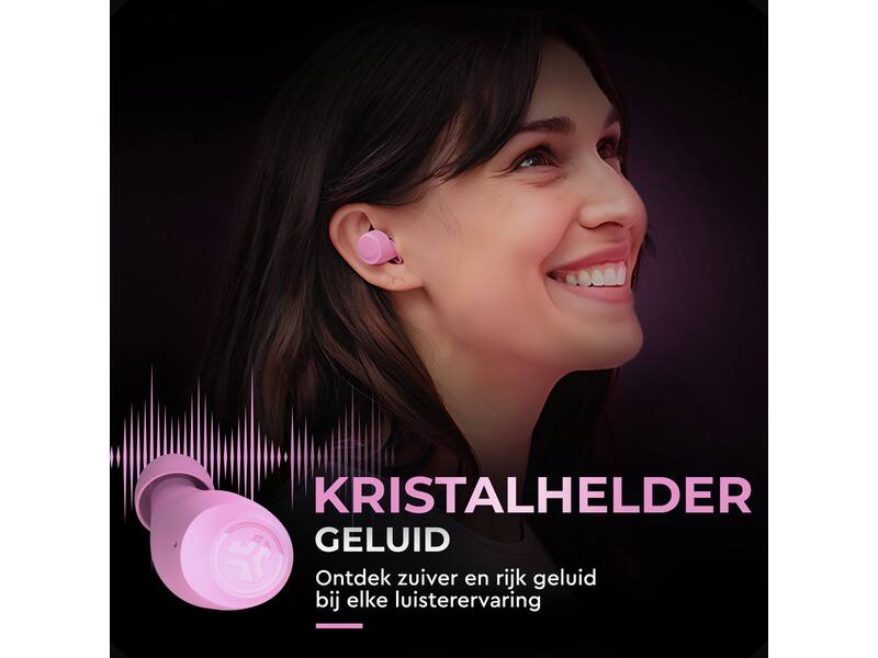 JLab Go Air Pop True Wireless Roze