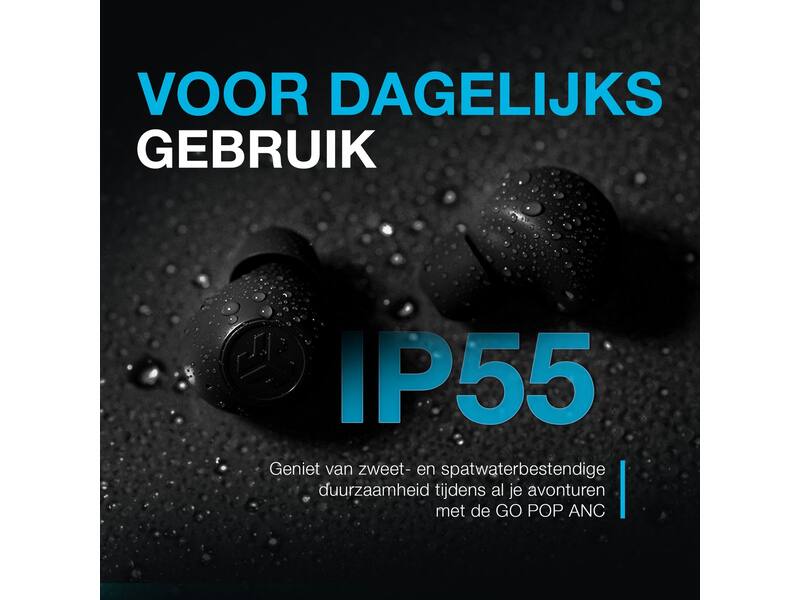 JLab Go Pop ANC TWS Zwart