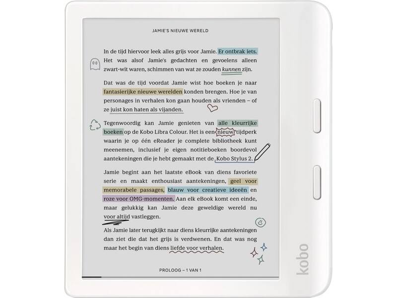 Kobo Libra Colour Wit