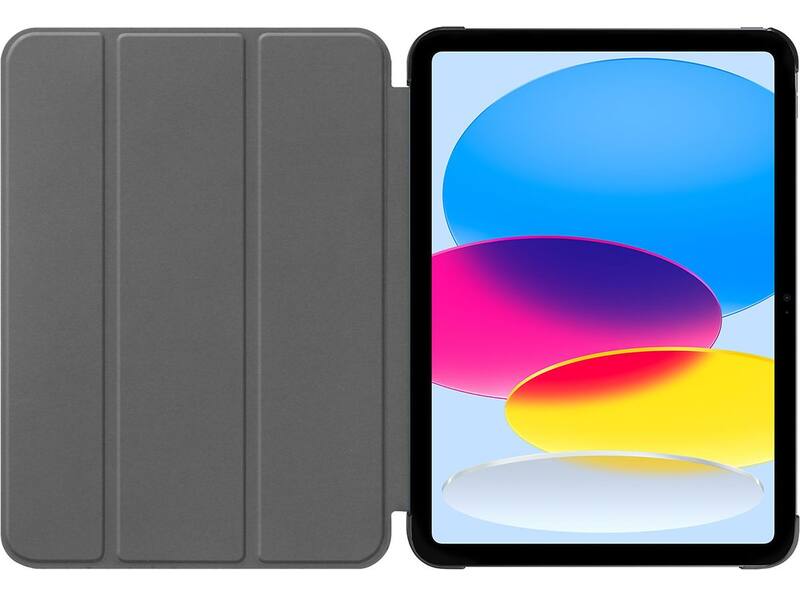 Just in Case iPad 2025 (11th Gen) / iPad 2022 (10th Gen) Smart Tri-Fold Case Zwart