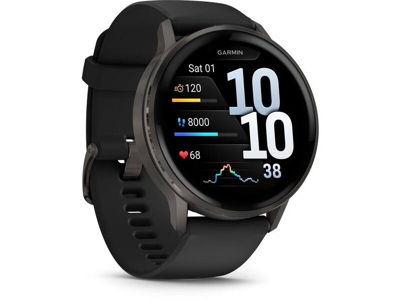 Garmin Venu 4 45mm Zwart