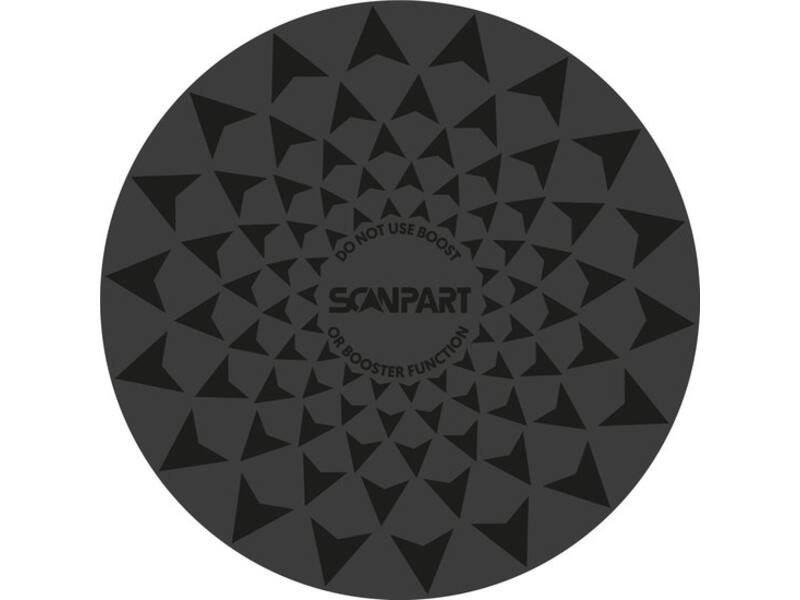Scanpart inductiekookplaat beschermmatjes (4 stuks)