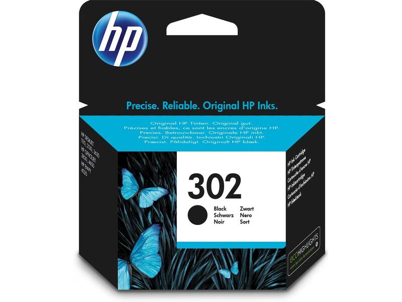 HP 302 (F6U66AE) Zwart