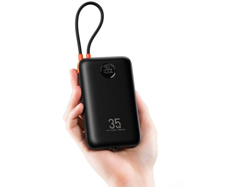 Veger K2 W2068 20.000 mAh Powerbank Zwart