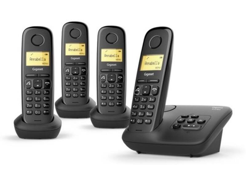Gigaset A270A Quattro Zwart