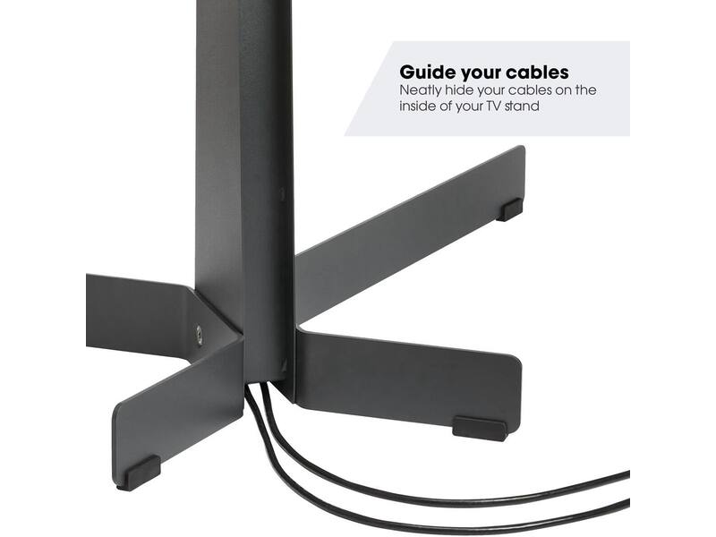 Vogel's TVS 3690 Zwart TV Vloerstandaard (40-77 inch)