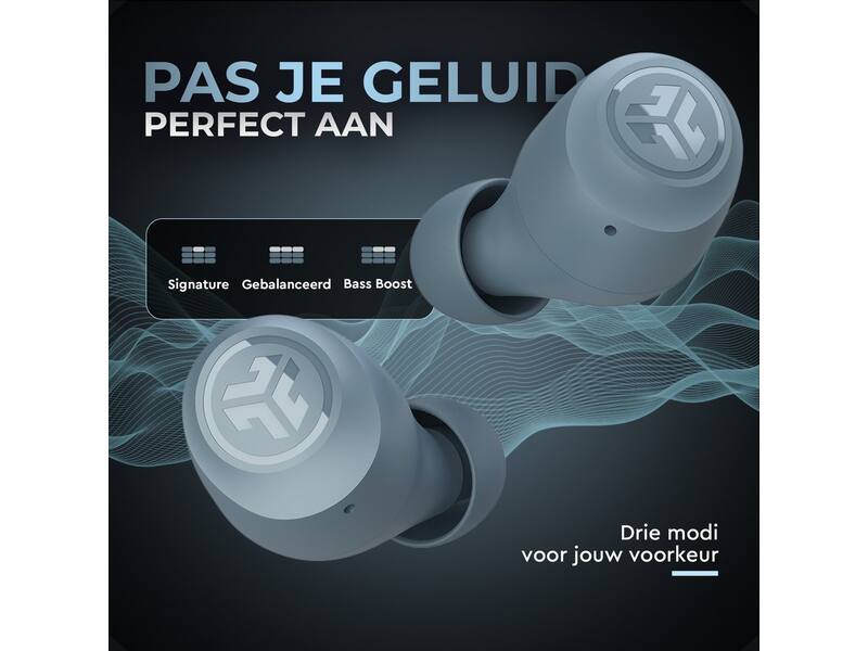 JLab Go Air Pop True Wireless Grijs