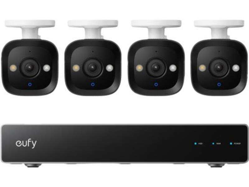 Eufy PoE NVR Security System E40 (NVR + 4x E40 Cam)
