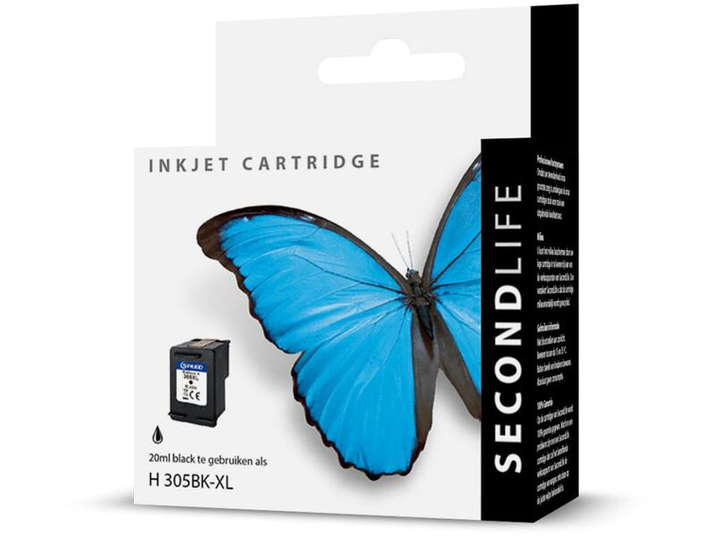 SecondLife HP 305 XL Zwart