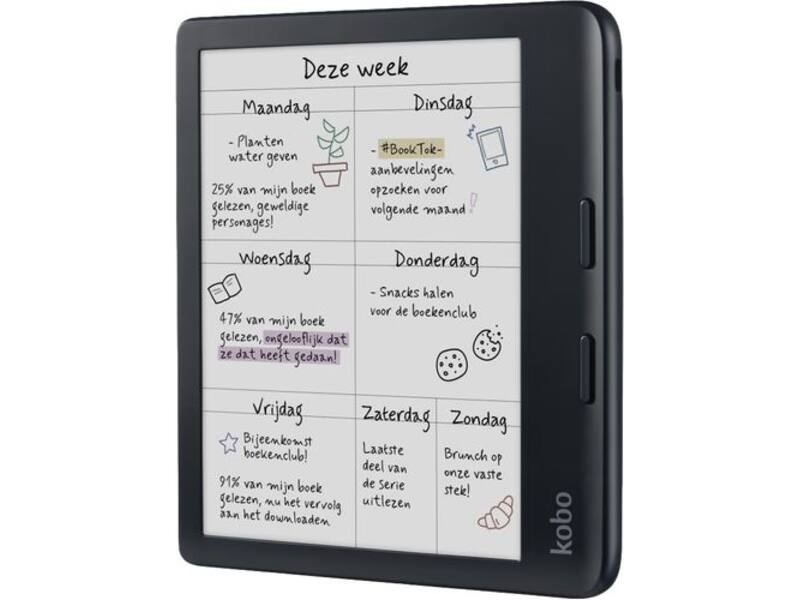Kobo Libra Colour Zwart