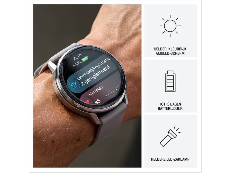Garmin Venu 4 45mm Zwart