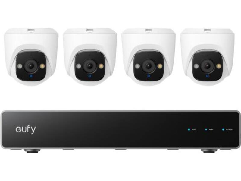 Eufy PoE NVR Security System E41 (NVR + 4x E41 Turret Cam)