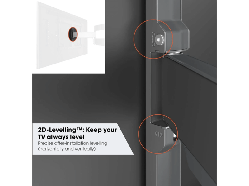 Vogel's TVM 5845 55 -100 inch zwart Draaibare tv-beugel