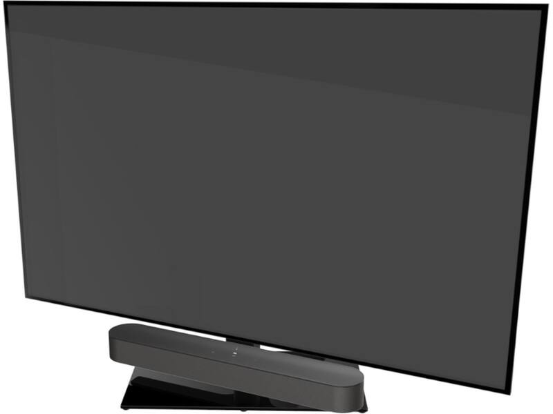 Cavus module voor Sonos Beam op Cavus tafelstandaard