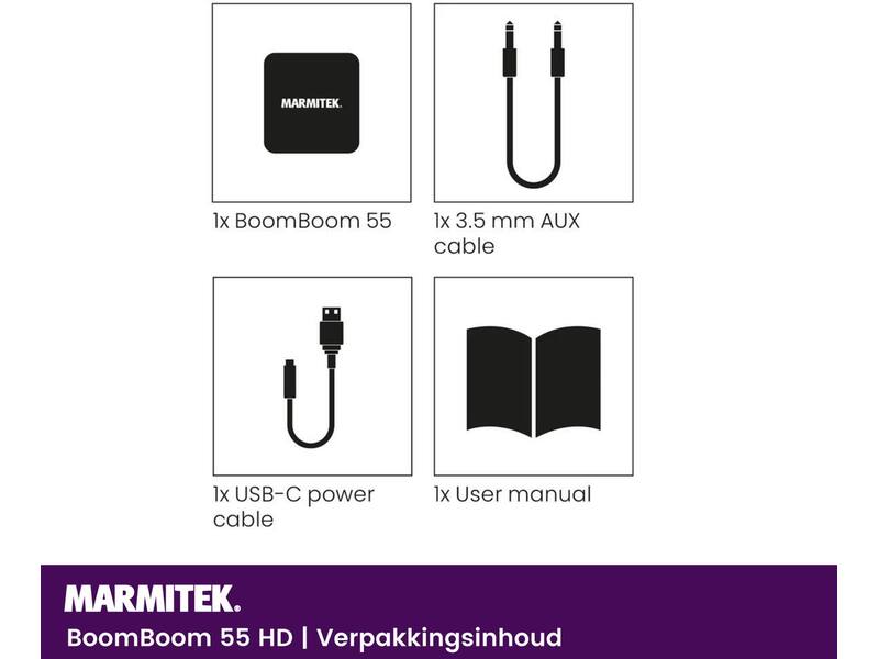 Marmitek BoomBoom 55 HD Bluetooth transmitter